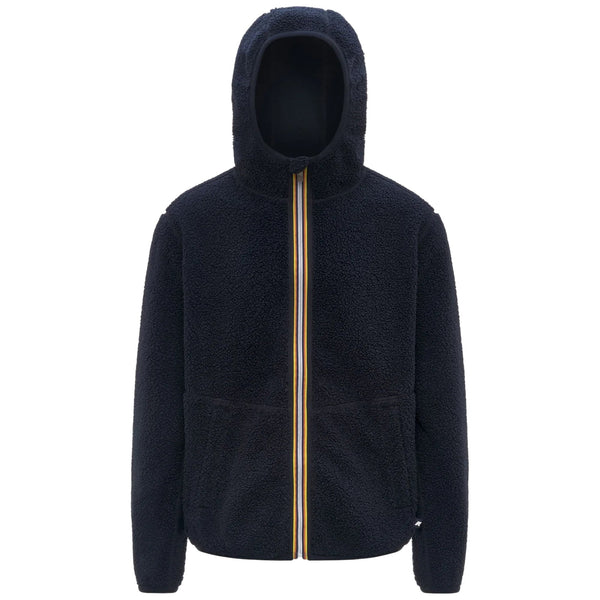 K - Way Giacca imbottita Giubbino Uomo Jack in sherpa reversibile S A25 - KWAYK3132NW - A2B - S - Francavilla Moda